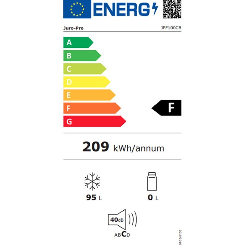 Juro Pro Καταψύκτης Μπαούλο 100L JPF100CB (3 άτοκες δόσεις)
