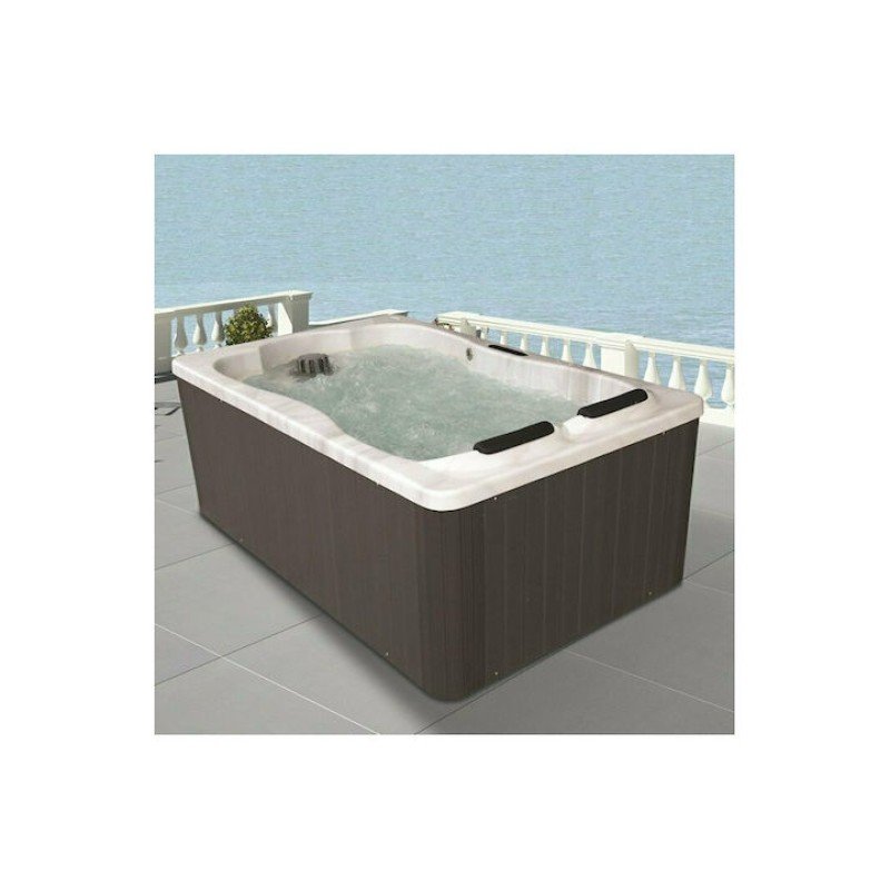 Karag Spa M-3374 Μπανιέρα Εξωτερικού Χώρου Ακρυλική με Υδρομασάζ 175x110cm (3 άτοκες δόσεις)
