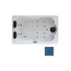 Karag Spa M-3374 Μπανιέρα Εξωτερικού Χώρου Ακρυλική με Υδρομασάζ 175x110cm (3 άτοκες δόσεις)