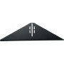 Σπογγοθήκη Γωνιακή Inox 638346 Black Matt 