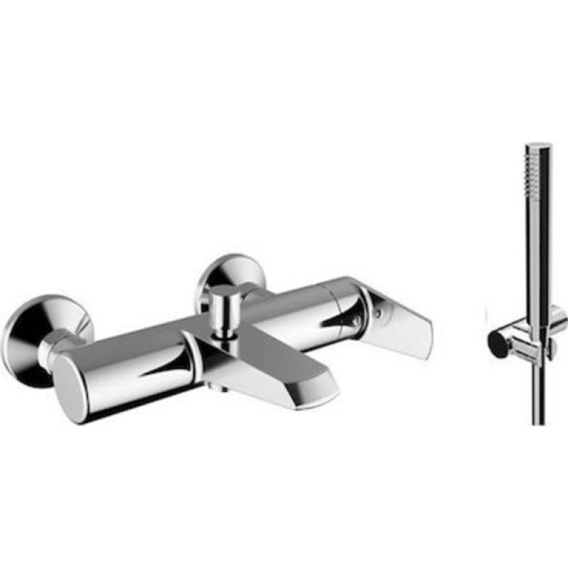 Teorema Velvet Μπαταρία Λουτρού Inox 215011