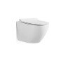 Klp Vera Rimless White Λεκάνη Κρεμαστή με κάλυμμα 444940 (3 άτοκες δόσεις)