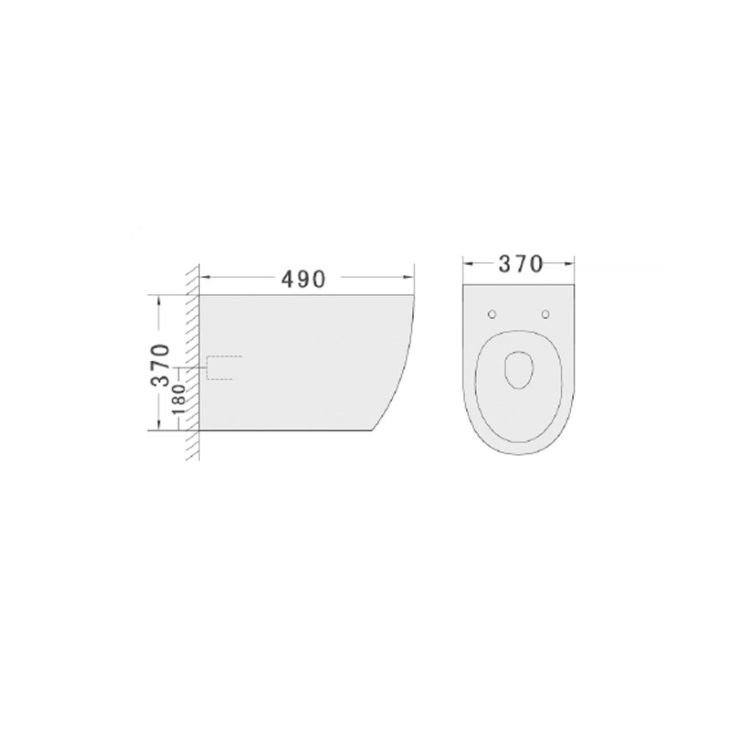 Klp Vera Rimless White Λεκάνη Κρεμαστή με κάλυμμα 444940 (3 άτοκες δόσεις)