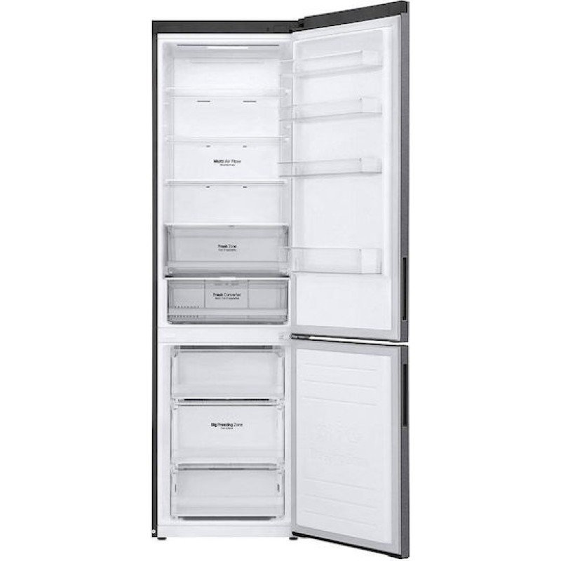 LG GBP62DSXCC1 Ψυγειοκαταψύκτης 384lt Total NoFrost Υ203xΠ59.5xΒ67.5εκ. Γκρι C