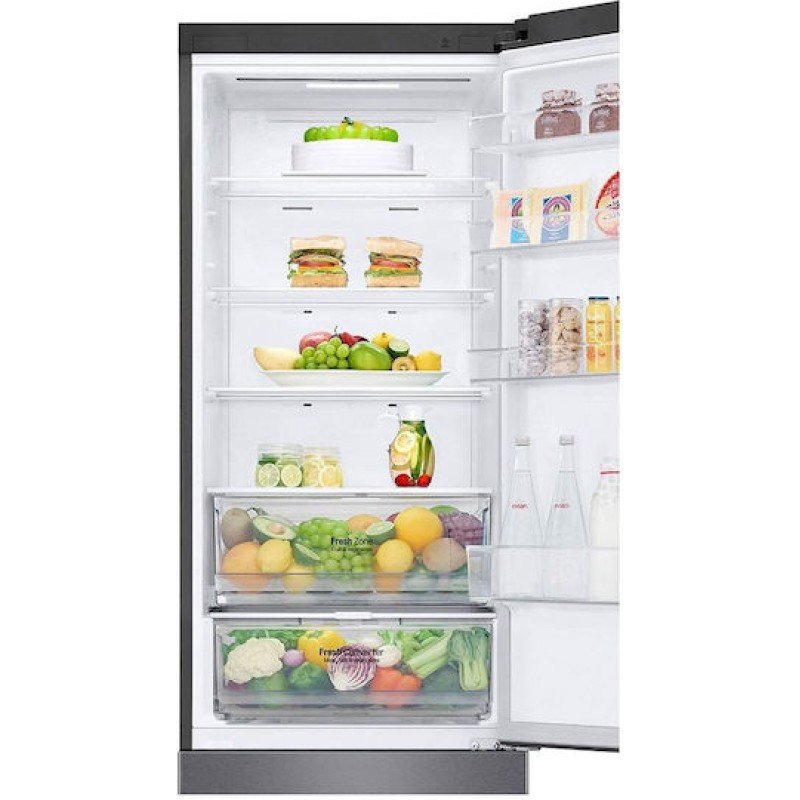 LG GBP62DSXCC1 Ψυγειοκαταψύκτης 384lt Total NoFrost Υ203xΠ59.5xΒ67.5εκ. Γκρι C