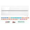 Mitsubishi MSZ/MUZ-LN25VG2(W) 9.000Btu Natural White , Wifi & R32 Α+++/+++ Πιστοποίηση Eurovent (3 άτοκες δόσεις)
