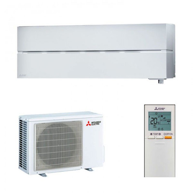 Mitsubishi MSZ/MUZ-LN25VG2(W) 9.000Btu Natural White , Wifi & R32 Α+++/+++ Πιστοποίηση Eurovent (3 άτοκες δόσεις)