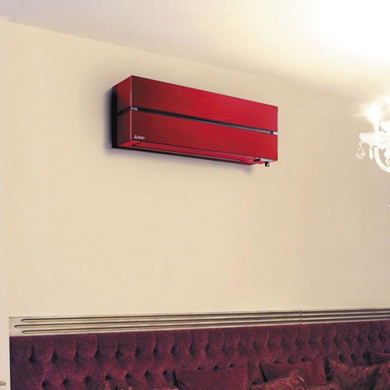 Mitsubishi MSZ/MUZ-LN50VG2(R) 18.000Btu Ruby Red , Wifi & R32 Α+++/++ Πιστοποίηση Eurovent (3 άτοκες δόσεις)
