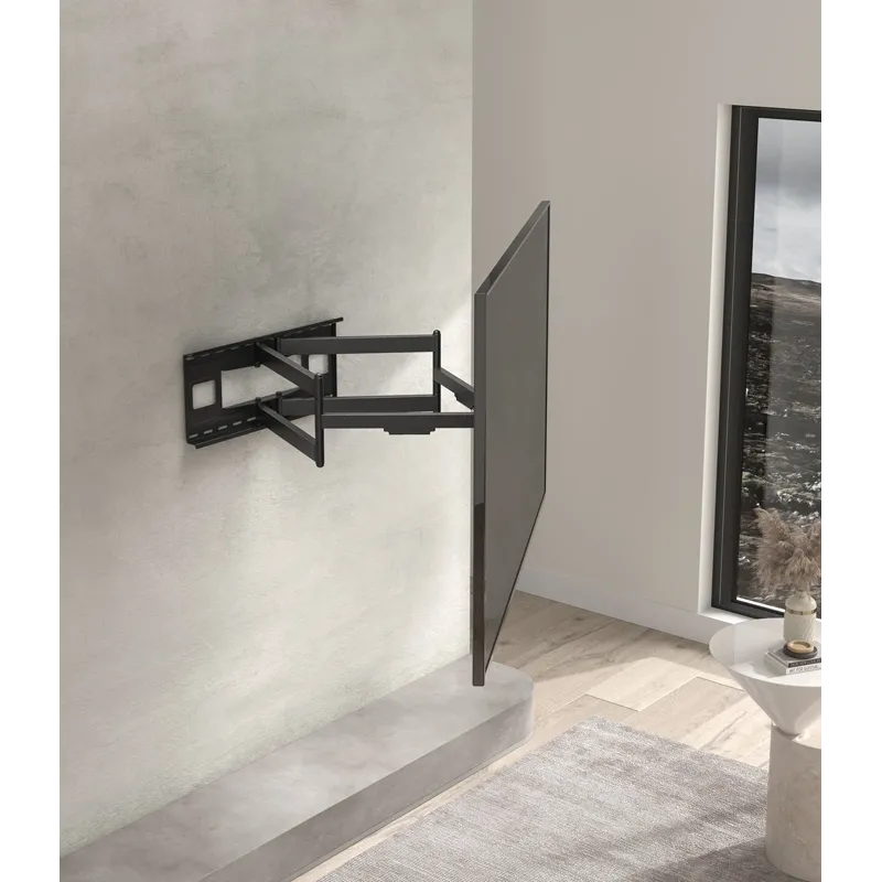 BRATECK επιτοίχια βάση τηλεόρασης LPA49-486XLD, 43-90", 80kg, heavy duty, full motion