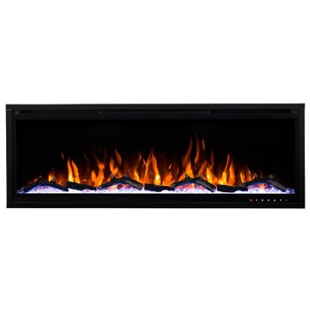Hitense Ηλεκτρικό Τζάκι Επιτοίχιο και Ένθετο Luxurius-S500 L.E.D 1600W 127,5x15x45 cm ( (3 άτοκες δόσεις)