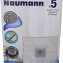 Naumann 3700394503886 Σακούλες Σκούπας 5τμχ Συμβατή με Σκούπα Bosch / Siemens 