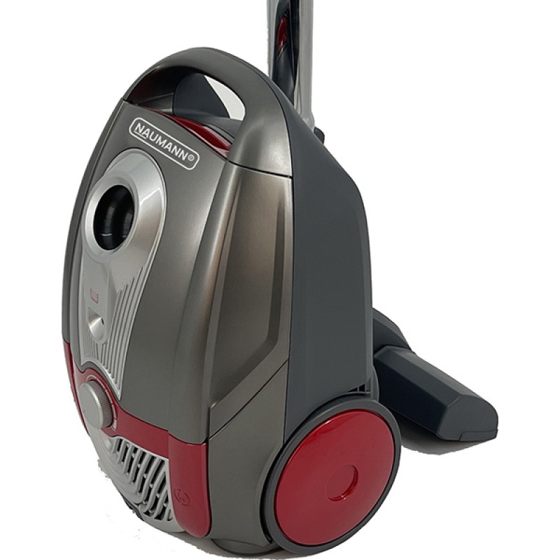 Naumann Active D3 Pet Friendly Ηλεκτρική Σκούπα 750W με Σακούλα 2.5lt Γκρι 