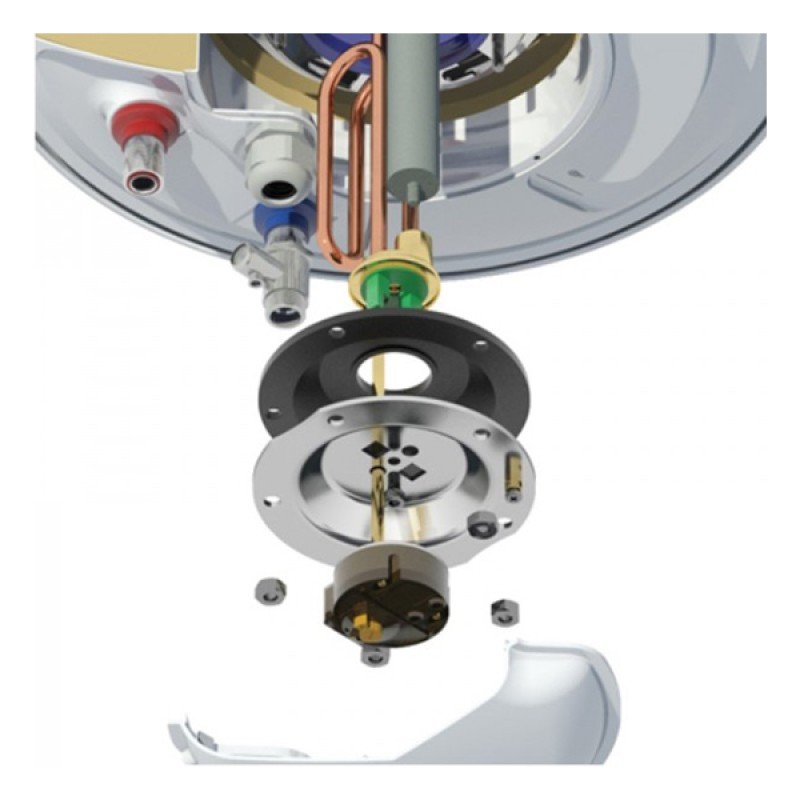 Nobel 100 lt Ηλεκτρικός Θερμοσίφωνας Glass 4000 watt Διάμετρος Φ36 Οριζόντιος (3 άτοκες δόσεις)