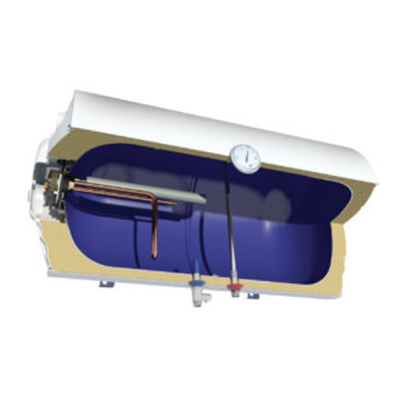 Nobel 100 lt Ηλεκτρικός Θερμοσίφωνας Glass 4000 watt Διάμετρος Φ36 Οριζόντιος (3 άτοκες δόσεις)