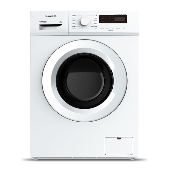 Philco PWM 858N Πλυντήριο ρούχων Λευκό 8kg 85x60x51 (3 Άτοκες Δόσεις)