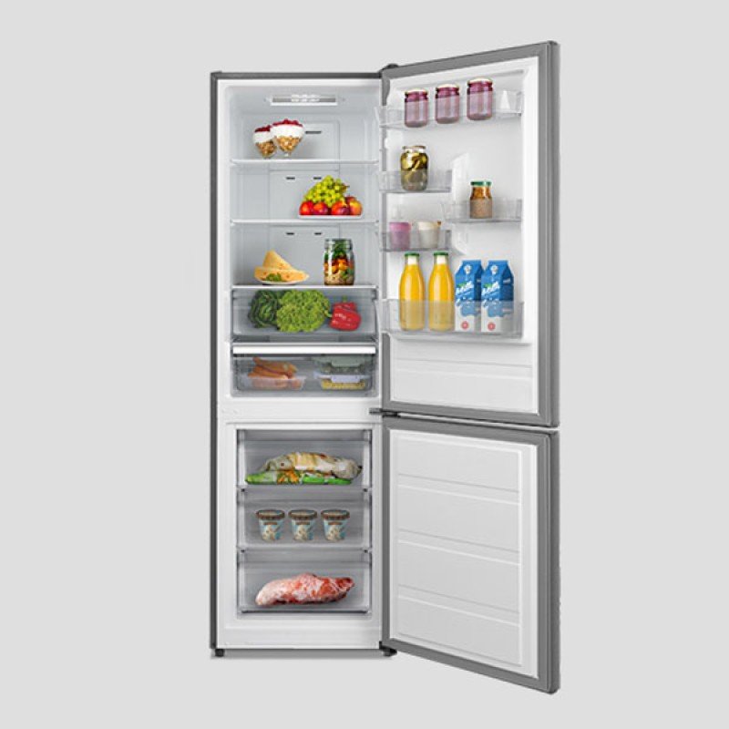 Inventor PSNF18860IN Ψυγειοκαταψύκτης 310Lit NoFrost Inox Υ188xΠ59.5xΒ63 cm (3 άτοκες δόσεις)