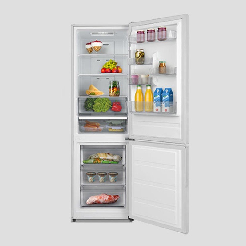 Inventor PSNF18860W Ψυγειοκαταψύκτης 310Lit NoFrost White Υ188xΠ59.5xΒ63 cm (3 άτοκες δόσεις)