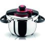 Pyramis Optimum Plus Inox Χύτρα Ταχύτητας 6Lt ∅24 cm και καπάκι με τετραπλό σύστημα ασφαλείας 014004301 (3 άτοκες δόσεις)