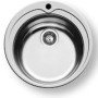 Pyramis Νεροχύτης Ένθετος Γυαλισμένο Kiba 100053501 (3 άτοκες δόσεις)