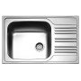 Maidsinks Inset (78x50) 1B 1D Ανοξείδωτος Νεροχύτης 101050701 (3 άτοκες δόσεις)