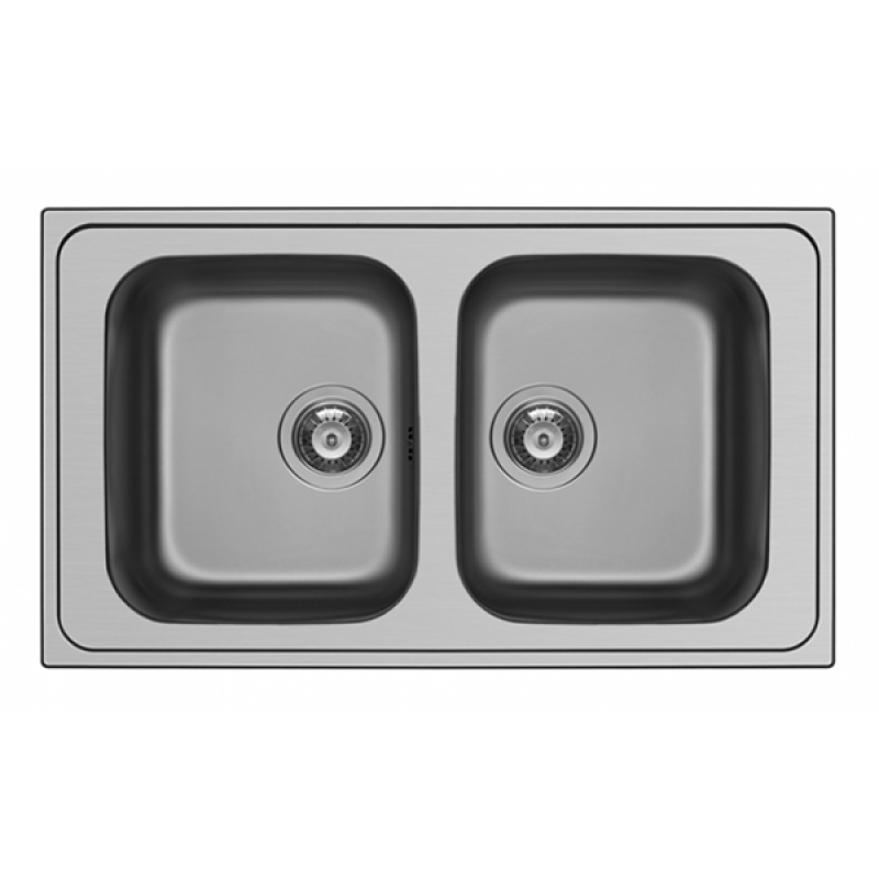 Maidsinks Fedra (86x50) 2Β Inox Ένθετος Νεροχύτης 107162501 (3 άτοκες δόσεις)
