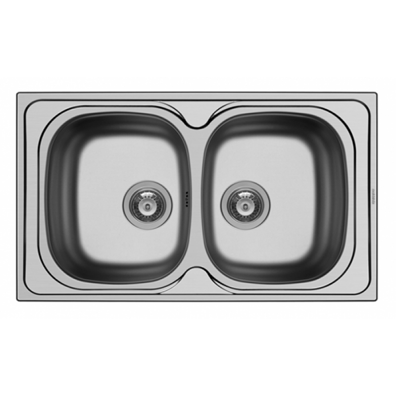 Maidsinks Derby (86x50) 2Β Ένθετος Νεροχύτης 100185701 (3 άτοκες δόσεις)