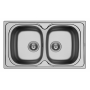 Maidsinks Derby (86x50) 2Β Ένθετος Νεροχύτης 100185701 (3 άτοκες δόσεις)