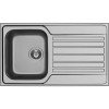 Maidsinks Fedra (86x50) 1Β 1D Inox Λείος Ενθετος Νεροχύτης 100185301 (3 άτοκες δόσεις)