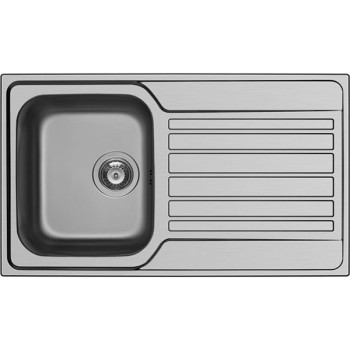 Maidsinks Fedra (86x50) 1Β 1D Inox Λείος Ενθετος Νεροχύτης 100185301 (3 άτοκες δόσεις)