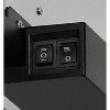 Pyramis Ecoline 60 Απορροφητήρας Συρόμενος 60cm Inox με Μαύρο Γυαλί 065032801 