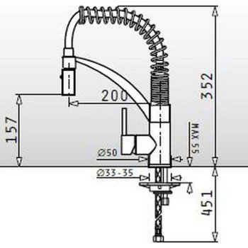 Pyramis Cresento μπαταρία κουζίνας Elegant Χρωμέ 095011001 (3 άτοκες δόσεις)