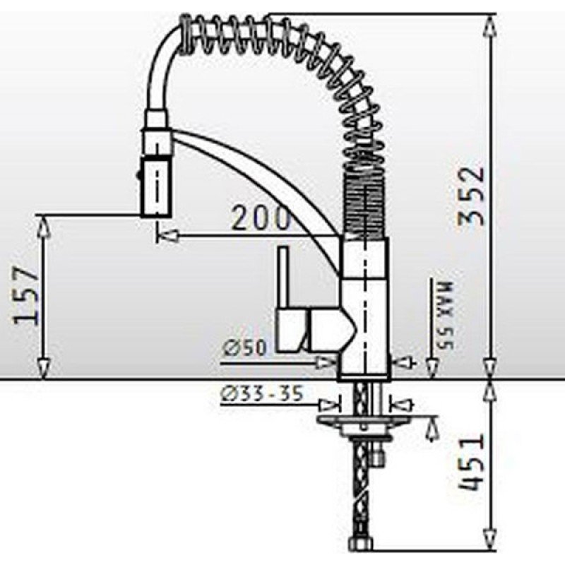 Pyramis Cresento μπαταρία κουζίνας Elegant Χρωμέ 095011001 (3 άτοκες δόσεις)