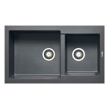 Νεροχύτης Pyramis Pyragranite Alazia 2B Αντιστρεφόμενος iron Grey 070037611 (3 άτοκες δόσεις)