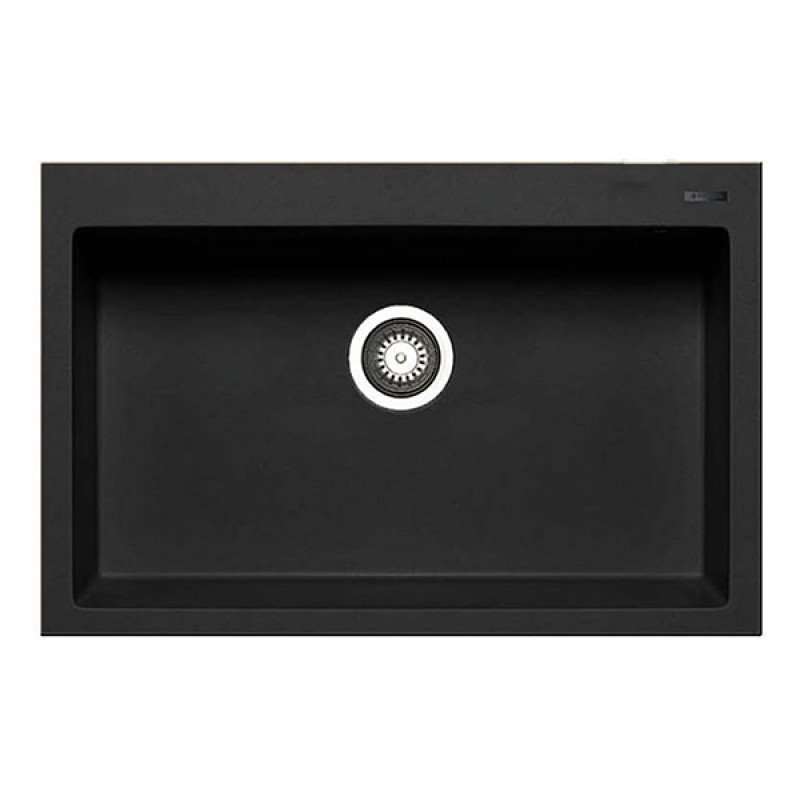 Νεροχύτης γρανιτένιος ένθετος PYRAMIS ISTROS 1B 76x50 Carbon 070045611 (3 άτοκες δόσεις)