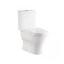 Pyramis Florelia 023015601 Επιτοίχια Λεκάνη Με Καπάκι Soft Close 023015801 & Καζανάκι 023015701   (3 άτοκες δόσεις)
