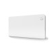 Phnix PFP-100V-CW Slim Fan Coil με άσπρη γυάλινη πρόσοψη & οθόνη αφής δαπέδου-οροφής 4.35-5.20KW Ψύξη - Θέρμανση (3 άτοκες δόσεις)