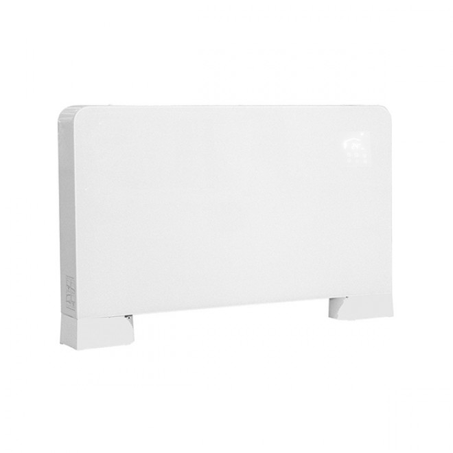 Phnix PFP-060V-CW Slim Fan Coil με άσπρη γυάλινη πρόσοψη & οθόνη αφής δαπέδου-οροφής 2.50-3.35KW Ψύξη - Θέρμανση (3 άτοκες δόσεις)