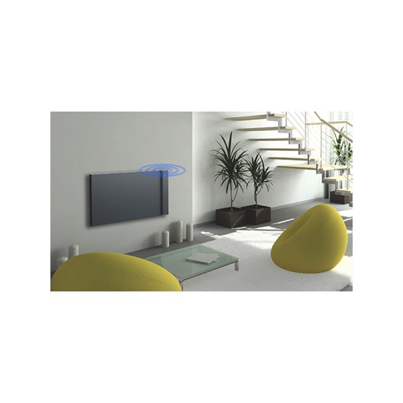 Radialight Klima 7 Θερμοπομπός Τοίχου 750W με Ηλεκτρονικό Θερμοστάτη και WiFi 67.5x50.4cm Grey (3 άτοκες δόσεις)