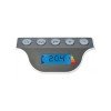Radialight Klima 7 Θερμοπομπός Τοίχου 750W με Ηλεκτρονικό Θερμοστάτη και WiFi 67.5x50.4cm Grey (3 άτοκες δόσεις)