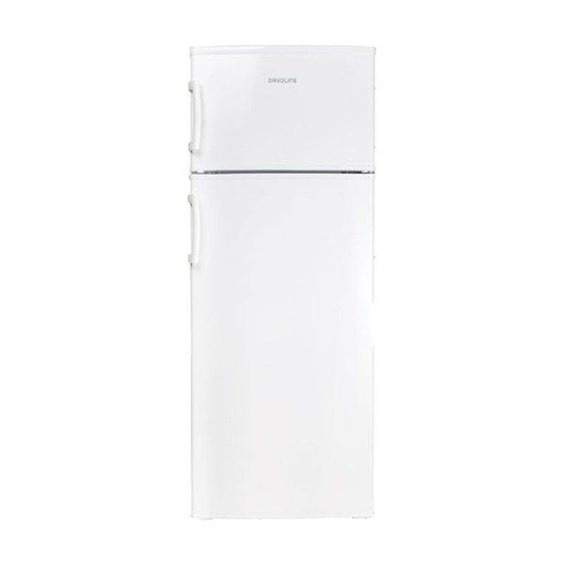 Davoline RF 220 NE Ψυγείο Δίπορτο 206lt White Υ143xΠ54.5xΒ55.5cm (3 άτοκες δόσεις)