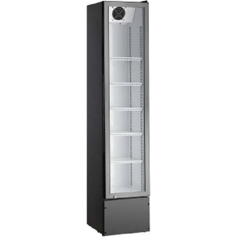 Sanden Intercool ICG-165FL Ψυγείο Αναψυκτικών 160lt Μονόπορτο Υ188xΠ39xΒ46cm (3 άτοκες δόσεις)