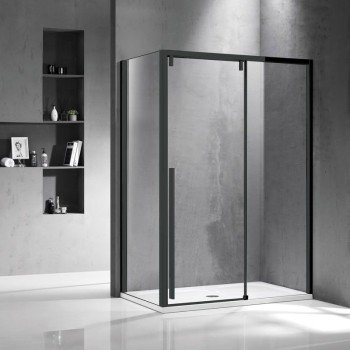 Karag Santorini Nero 400 (NNI6121) 120x200cm Διάφανο Κρύσταλλο Nano 8mm