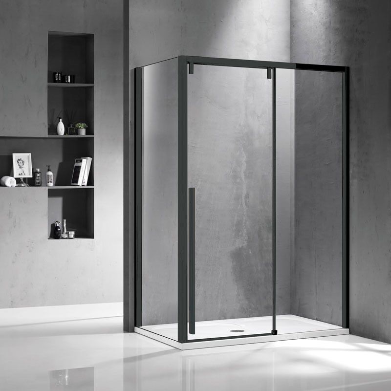 Karag Santorini Nero 400 (NNI6121) 120x200cm Διάφανο Κρύσταλλο Nano 8mm