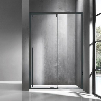 Karag Santorini Nero 400 (NNI6121) 120x200cm Διάφανο Κρύσταλλο Nano 8mm