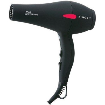 Singer HD-1711 Επαγγελματικό Πιστολάκι Μαλλιών με Φυσούνα 2000W 