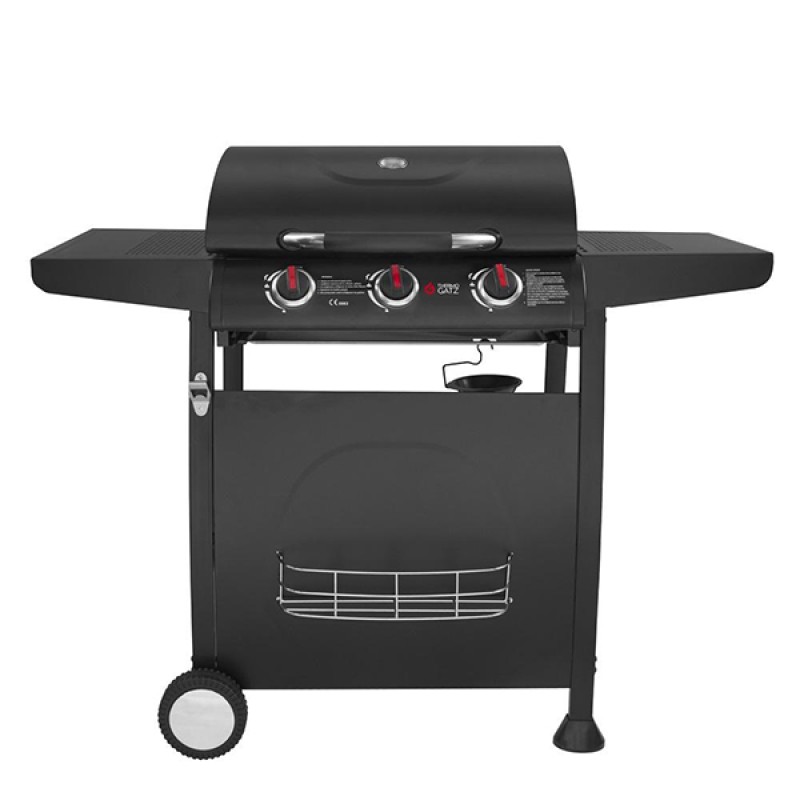 Thermogatz Ψησταριά Υγραερίου με 3 Εστίες GS Grill Lite 3 (3 άτοκες δόσεις)