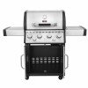Thermogatz Ψησταριά Υγραερίου Gs Grill Superior με Μαντεμένια Σχάρα, 4 Εστίες και Πλαϊνό Μάτι (3 άτοκες δόσεις)