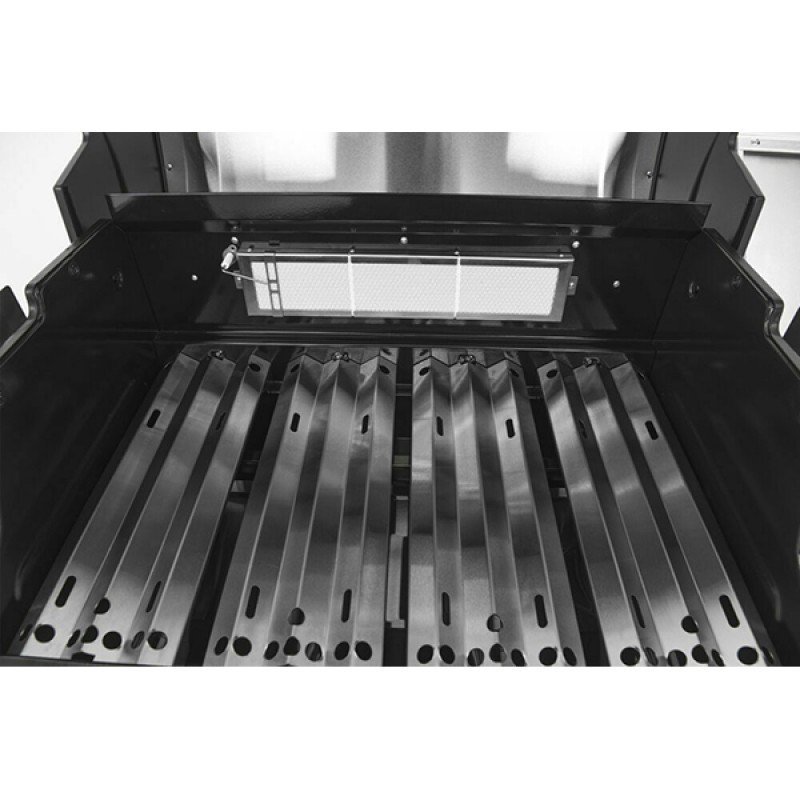 Thermogatz Ψησταριά Υγραερίου Gs Grill Superior με Μαντεμένια Σχάρα, 4 Εστίες και Πλαϊνό Μάτι (3 άτοκες δόσεις)
