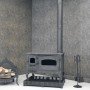 Thermogatz Σόμπα Ξύλου Μαντεμένια 13KW TGM-003 