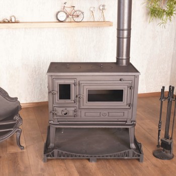 Thermogatz Σόμπα Ξύλου Μαντεμένια 13KW TGM-013 